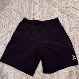 lulu-lemon x orange theory athletica Black Athletic Shorts size small
